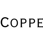 Copperplate Extra Condensed SSi