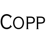 Copperplate Light Condensed SSi