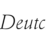 Deutch Light SSi