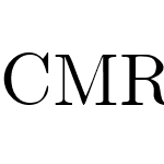 CMR10