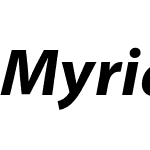 Myriad Pro SemiExt