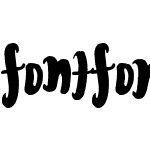 FontForTheDumped