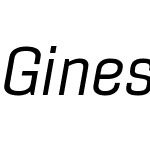 GinesoW03-ExtRegularItalic