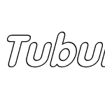 Tubular Hollow Italic