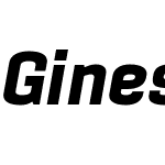 GinesoW03-ExtBlackItalic