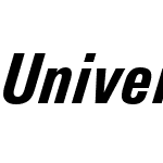 Univers Condensed