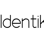 IdentikalSans