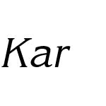 KarinaItalic