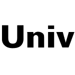 Univers-Black-Thin