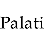 Palatino-Thin