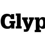 GlyphaLTW05-75Black