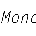 Monospaced