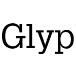 GlyphaLTW04-55Roman