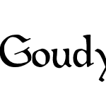 GoudyMedieval