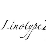 LinotypeZapfino