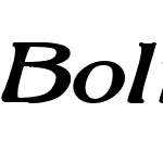 BoltonBoldItalic