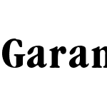 Garamond cond