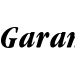 Garamond cond