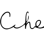 Chelsea's Handwriting