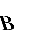 Bodoni-Bold Lefty