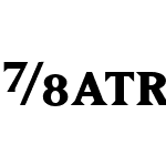 MatrixBoldFractions