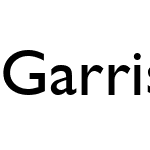 Garrison Light Sans