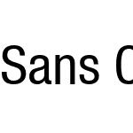 Sans Condensed