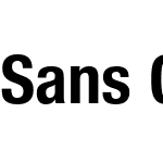 Sans Condensed