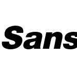 Sans Black