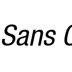 Sans Condensed