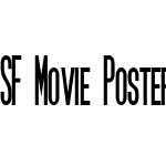 SF Movie Poster Condensed