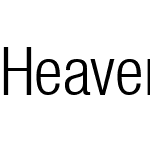 HeaveneticaCond4