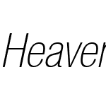 HeaveneticaCond3