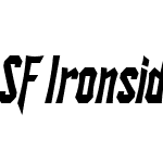 SF Ironsides Condensed