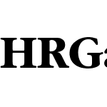 HRGaramondBold