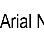 Arial Narrow