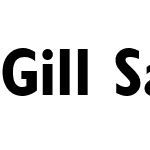 Gill Sans Condensed