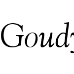 Goudy Old Style