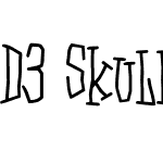 D3 Skullism Alphabet