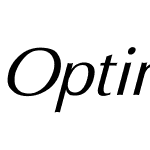 Optima Italic