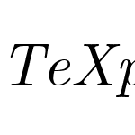 TeXplus RM