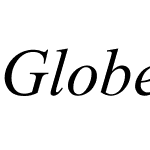 Globe Italic
