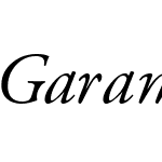 GaramondSSi