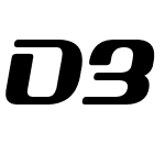 D3 Globalism italic