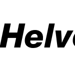 Helvetica 65 Medium