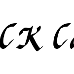 CK Calligraphy