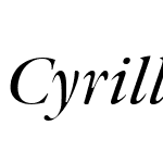 CyrillicGaramond