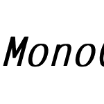 MonoCondensed