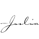 Julia-HandScript
