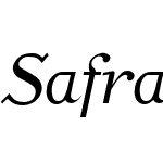 SafranItalic